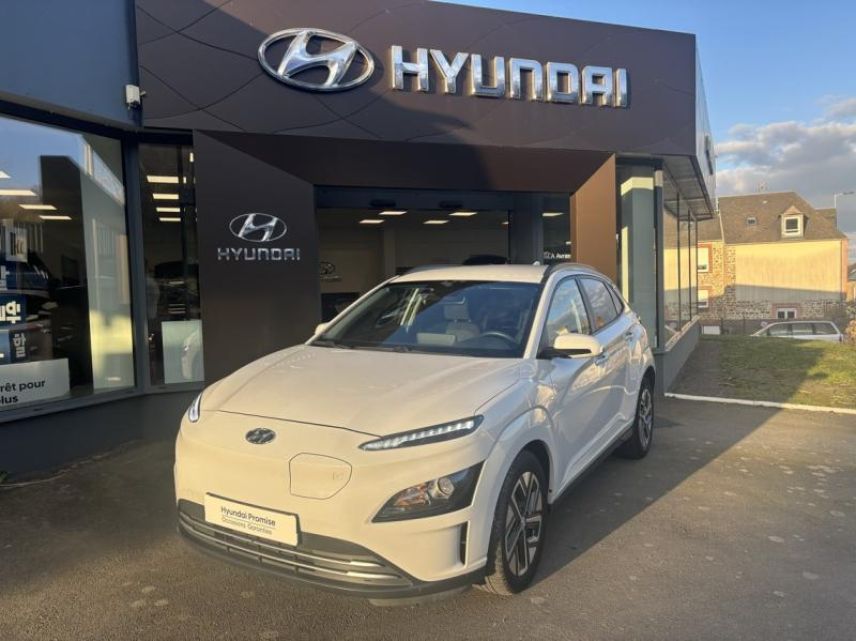 50300 : Hyundai Avranches - GCA - HYUNDAI Kona - Kona - Chalk White Métal - Traction - Electrique