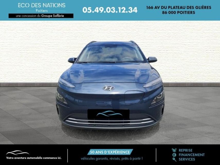 86000 : Hyundai Poitiers - Eco des Nations - HYUNDAI Kona - Kona - Bleu - Traction - Electrique