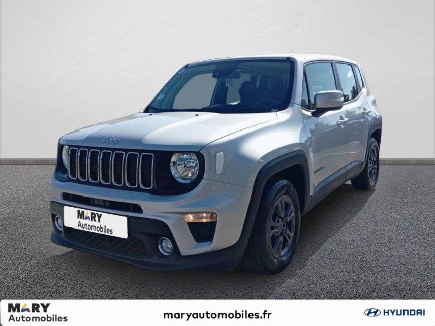 02100 : Hyundai Saint-Quentin - Mary Automobiles - JEEP RENEGADE Longitude - RENEGADE - GRIS SHARK - Boîte manuelle - Essence sans plomb