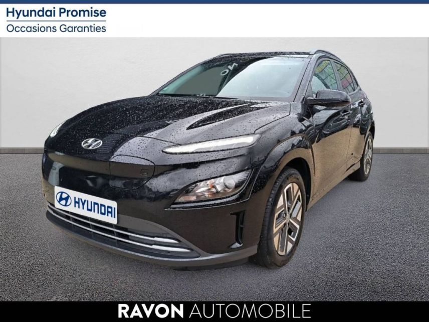 42100 : Hyundai Saint-Etienne - Ravon Automobile - HYUNDAI KONA ELECTRIC Intuitive - KONA ELECTRIC (12/2020-08/2023) - NOIR - Automate à fonct. Continu - Courant électrique