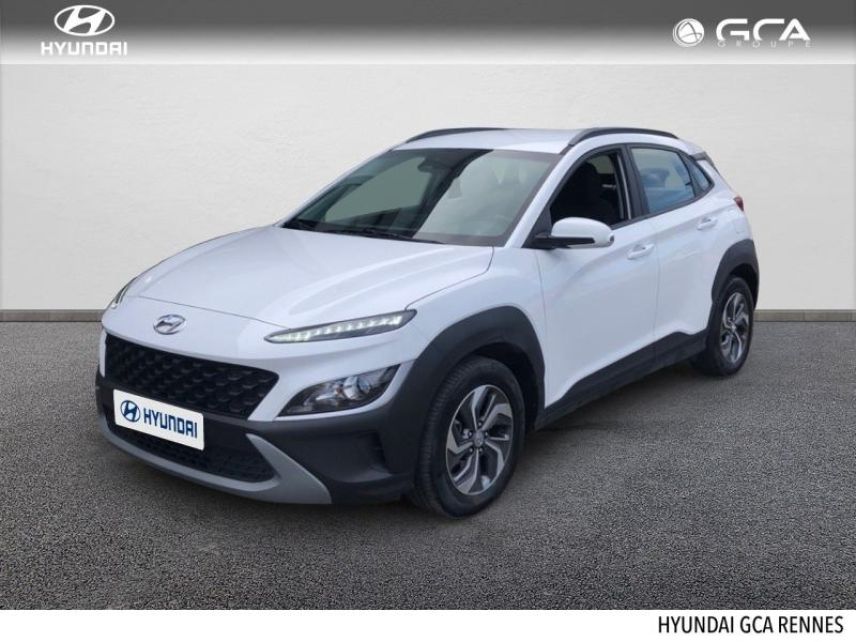 35510 : Hyundai Rennes - GCA - HYUNDAI Kona - Kona - Atlas White - Traction - Hybride : Essence/Electrique