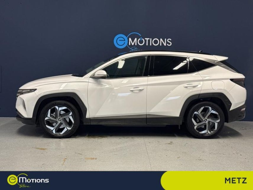 57100 : Hyundai Thionville - Théobald Automobiles - HYUNDAI Tucson - Tucson - Serenity White Métal - Transmission intégrale - Hybride rechargeable : Essence/Electrique