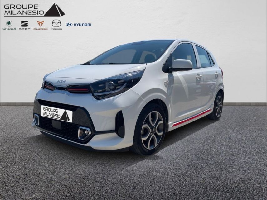 13290 : Hyundai Aix en Provence - Cap Milanesio - KIA PICANTO GT Line - PICANTO III - Blanc - Boîte manuelle - Essence sans plomb