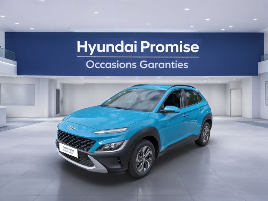 49070 : Hyundai Angers - Oceane Automobiles - HYUNDAI KONA HYBRID Intuitive - KONA - Bleu - Automate sequentiel - Essence / Courant électrique
