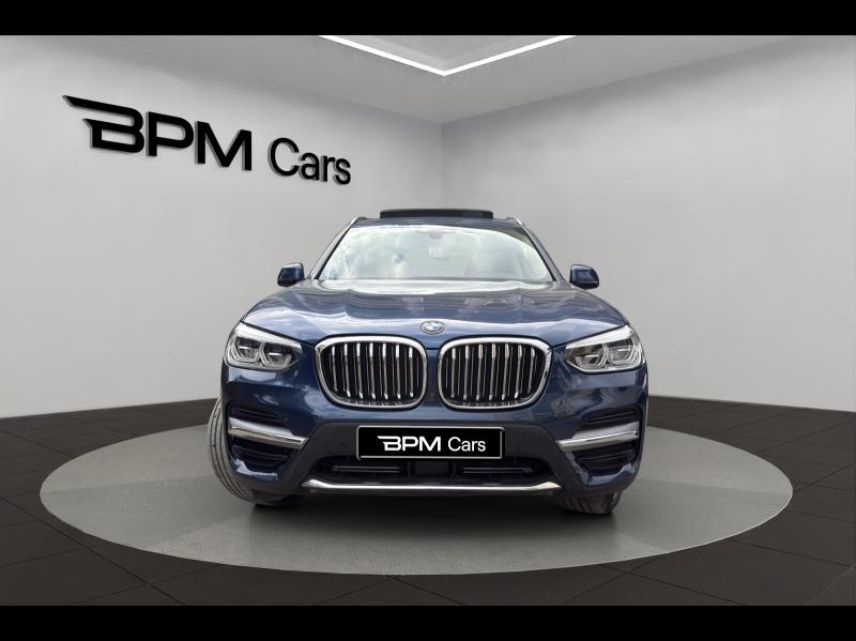 75013 : Hyundai Paris 13 - BPM Cars - BMW X3 - X3 - Phytonicblau - Transmission intégrale - Hybride rechargeable : Essence/Electrique