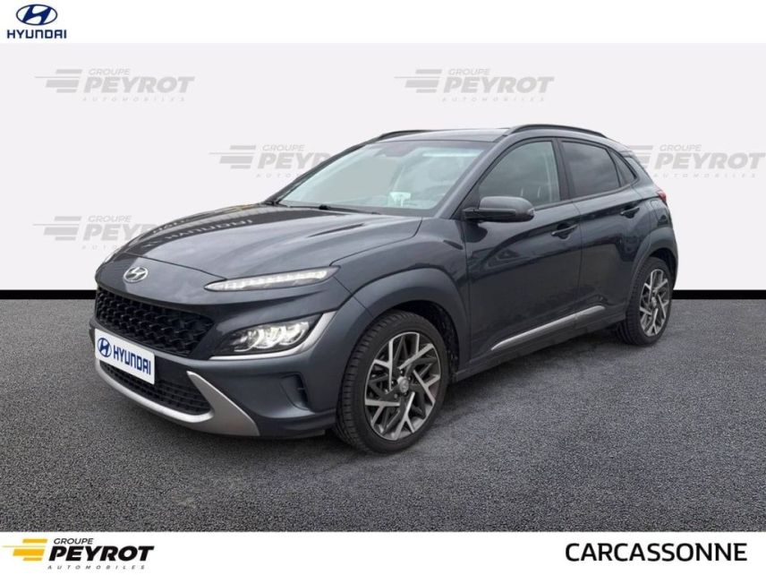 11020 : Hyundai Carcassonne - HMDS - HYUNDAI KONA HYBRID Creative - KONA - DARK NIGHT - Automate sequentiel - Essence / Courant électrique