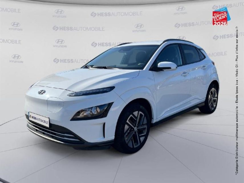 67800 : Hyundai Strasbourg - HESS Automobile - HYUNDAI Kona - Kona - Serenity White Métal - Traction - Electrique