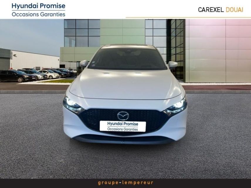 59187 : Hyundai Douai - Groupe Lempereur - MAZDA Mazda 3 - Mazda 3 - Snowflake White Pearl Mica - Traction - Essence/Micro-Hybride