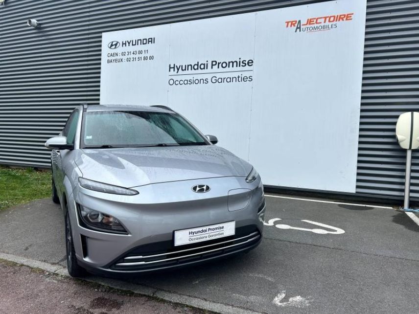 14100 : Hyundai Lisieux - Trajectoire Automobiles - HYUNDAI Kona - Kona - Shimmering Silver Métal - Traction - Electrique