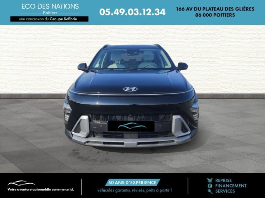 86000 : Hyundai Poitiers - Eco des Nations - HYUNDAI Kona - Kona - Noire - Traction - Hybride : Essence/Electrique