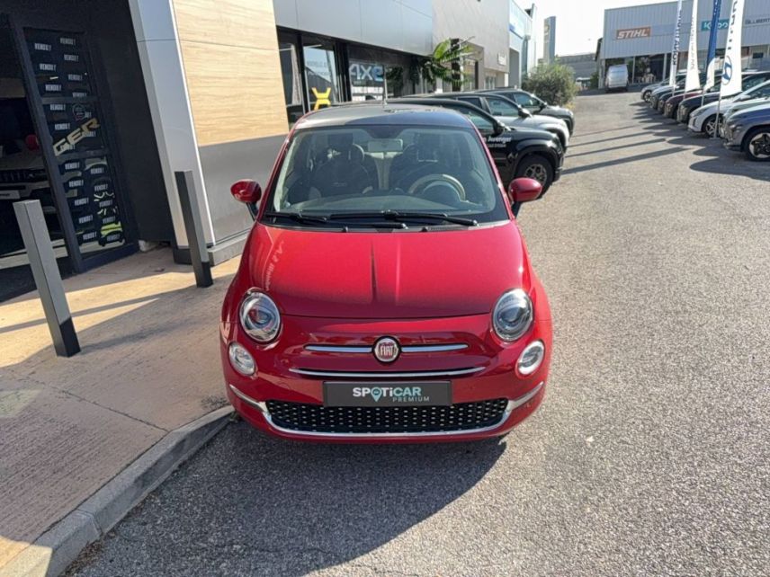 04100 : Hyundai Manosque - Pedinielli - FIAT 500 SERIE 9 EURO 6D-FULL Dolcevita - 500 II - Rouge - Boîte manuelle - Essence sans plomb