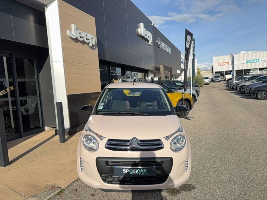04100 : Hyundai Manosque - Pedinielli - CITROEN C1 Feel - C1 II - Beige - Boîte manuelle - Essence sans plomb