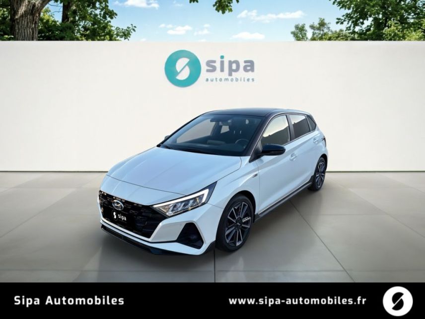 33110 : Hyundai Bordeaux Nord Le Bouscat - Sipa Automobiles - HYUNDAI i20 N Line Creative - i20 III - Blanc - Boîte manuelle - Essence sans plomb
