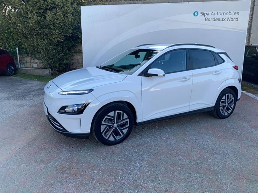 33110 : Hyundai Bordeaux Nord Le Bouscat - Sipa Automobiles - HYUNDAI KONA ELECTRIC Intuitive - KONA ELECTRIQUE - BLANC - Automate à fonct. Continu - Courant électrique