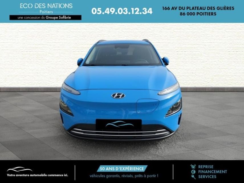 86000 : Hyundai Poitiers - Eco des Nations - HYUNDAI Kona - Kona - Bleu - Traction - Electrique