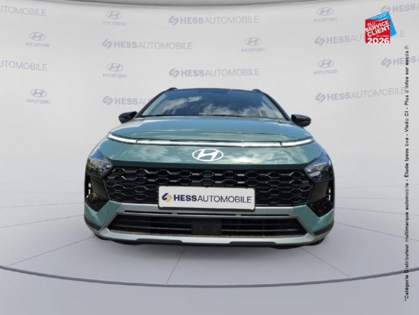 51100 : Hyundai Reims - HESS Automobile - HYUNDAI Bayon - Bayon - Mangrove Green Métal/Toit+rétros Black - Traction - Essence