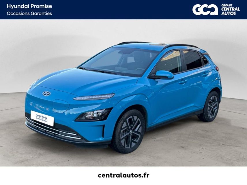 38300 : Hyundai Bourgoin-Jallieu - CENTRAL MOTOR LYON - HYUNDAI KONA ELECTRIC Intuitive - KONA ELECTRIQUE - Bleu - Automate à fonct. Continu - Courant électrique