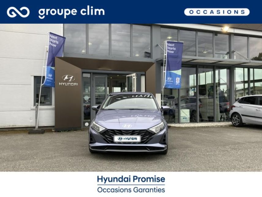 65000 : Hyundai Tarbes i-AUTO - HYUNDAI i20 - i20 - Meta Blue Métal - Traction - Essence