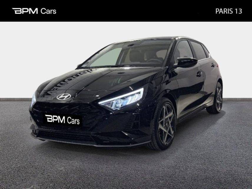 75013 : Hyundai Paris 13 - BPM Cars - HYUNDAI i20 - i20 - Phantom Black Métal - Traction - Essence
