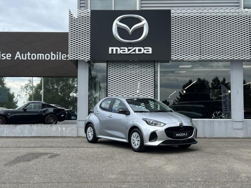 29000 : Hyundai Quimper - Iroise Automobiles - MAZDA Mazda 2 Hybrid - Mazda 2 Hybrid - Stormy Silver métallisé - Traction - Hybride : Essence/Electrique