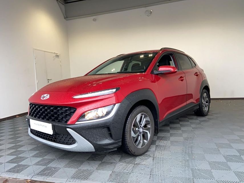 85000 : Hyundai MoceanRent | La Roche-sur-Yon - Océane Auto - HYUNDAI KONA HYBRID Intuitive - KONA - Rouge - Automate sequentiel - Essence / Courant électrique