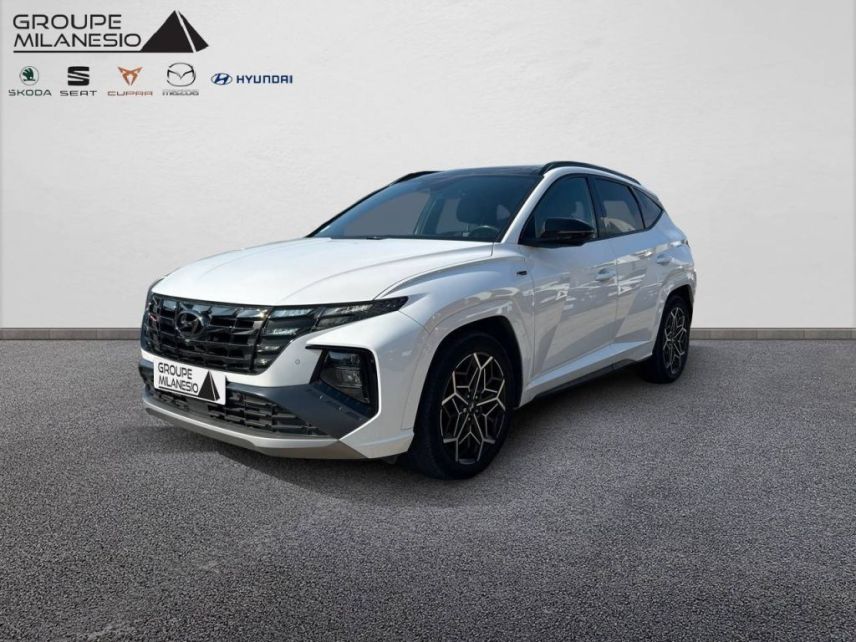 13290 : Hyundai Aix en Provence - Cap Milanesio - HYUNDAI TUCSON N Line Executive - TUCSON IV - blanc - Automate sequentiel - Diesel