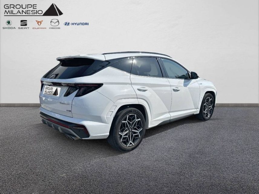 13290 : Hyundai Aix en Provence - Cap Milanesio - HYUNDAI TUCSON N Line Executive - TUCSON IV - blanc - Automate sequentiel - Diesel