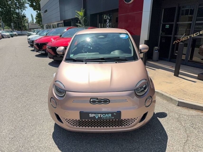 04100 : Hyundai Manosque - Pedinielli - FIAT 500e BERLINE MY22 SERIE 1 STEP 1 Action Plus - 500 III ELECTRIQUE - Rose Gold - Automate à fonct. Continu - Courant électrique