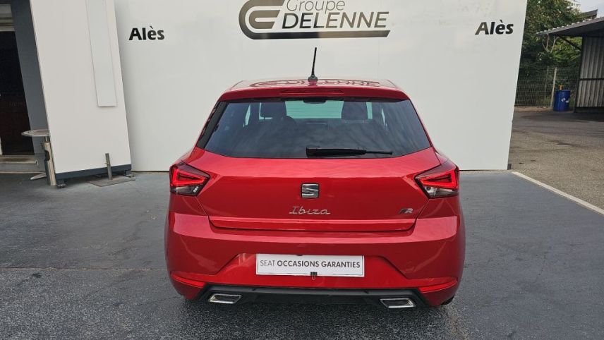 30100 : Hyundai Alès - Auto Hall - SEAT IBIZA FR - IBIZA V - Rouge - Automate sequentiel - Essence sans plomb