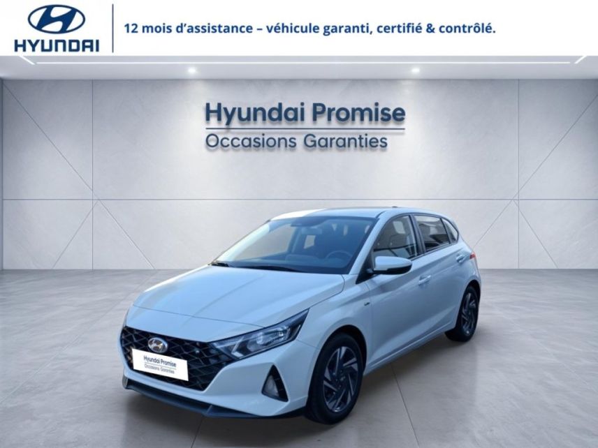 56000 : Hyundai Vannes - Park Lann Automobiles - HYUNDAI i20 - i20 - Atlas White - Traction - Essence/Micro-Hybride