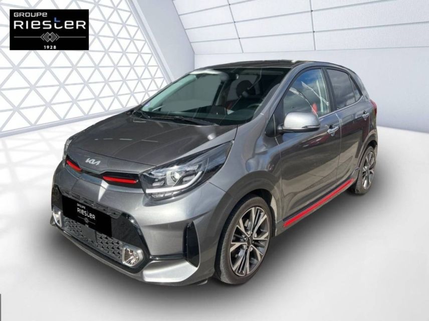 77100 : Hyundai Meaux - Protea by Riester - KIA PICANTO GT Line Premium - PICANTO III - Gris - Boîte manuelle - Essence sans plomb