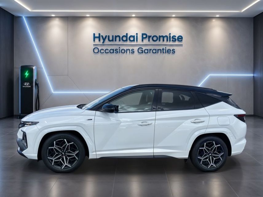 85000 : Hyundai MoceanRent | La Roche-sur-Yon - Océane Auto - HYUNDAI TUCSON N Line Executive - TUCSON IV - Blanc - Automate sequentiel - Diesel