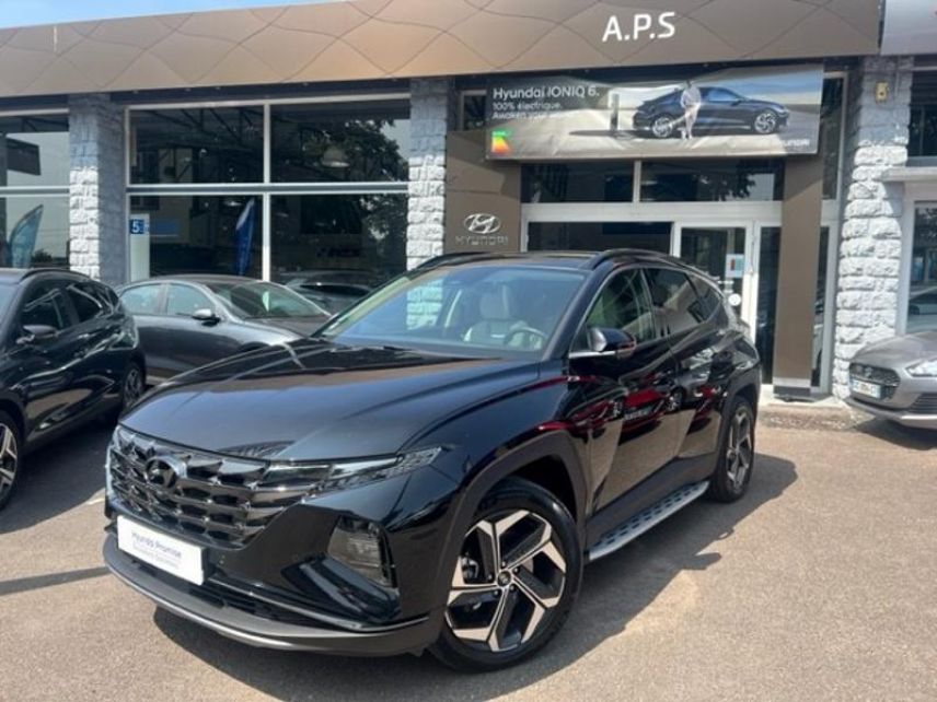 89100 : Hyundai Sens - APS - HYUNDAI Tucson - Tucson - Phantom Black Métal - Intégrale - Hybride rechargeable : Essence/Electrique