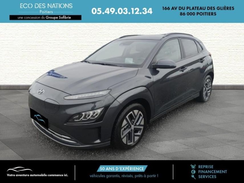 86000 : Hyundai Poitiers - Eco des Nations - HYUNDAI Kona - Kona - Noire - Traction - Electrique