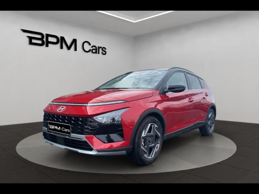 36000 : Hyundai Châteauroux - BPM Cars - HYUNDAI Bayon - Bayon - Dragon Red Métal/Toit+rétros Black - Traction - Essence