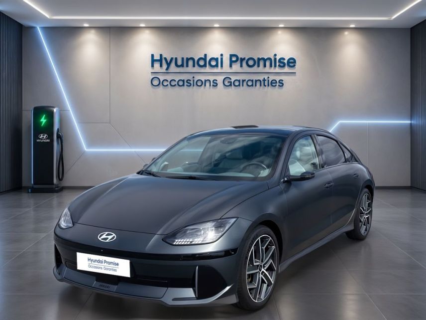 85000 : Hyundai MoceanRent | La Roche-sur-Yon - Océane Auto - HYUNDAI IONIQ 6 Executive - IONIQ 6 - Noir - Automate à fonct. Continu - Courant électrique