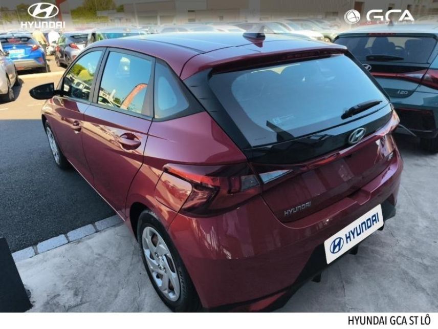 50000 : Hyundai Saint-Lô - GCA - HYUNDAI i20 - i20 - Dragon Red Métal - Traction - Essence