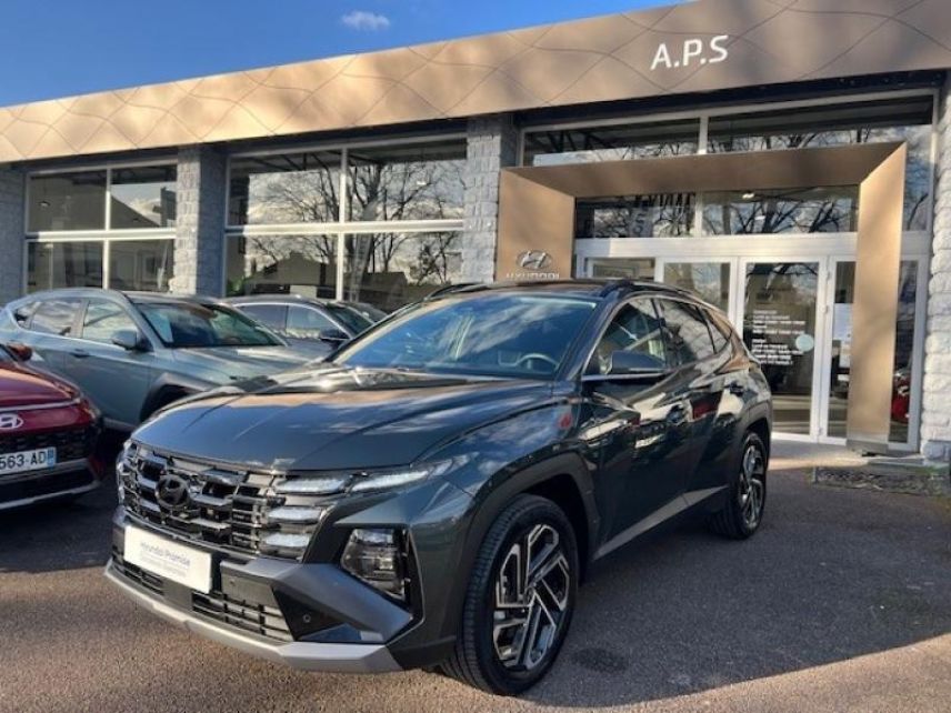 89100 : Hyundai Sens - APS - HYUNDAI Tucson - Tucson - Cypress Green Métal - Traction - Hybride : Essence/Electrique