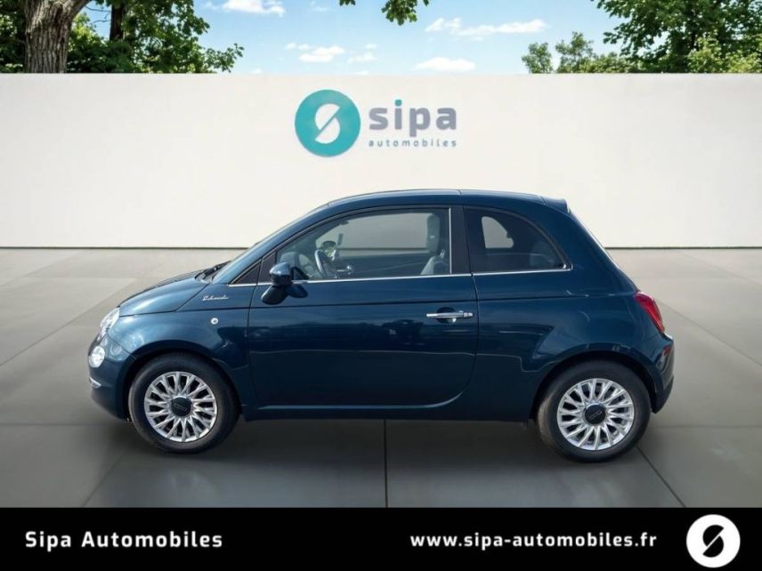31200 : Hyundai TOULOUSE NORD - AUTO NORD - FIAT 500 SERIE 9 EURO 6D-FULL Dolcevita - 500 II - EPIC BLUE - Boîte manuelle - Essence sans plomb