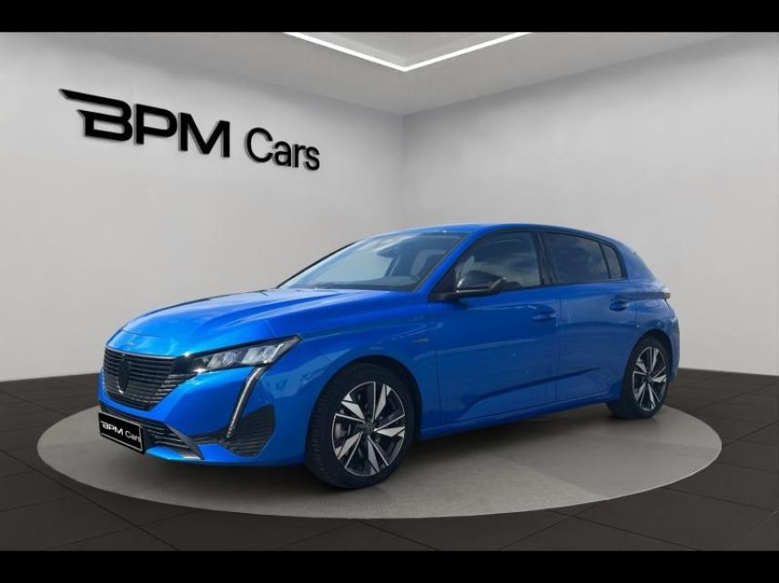 18230 : Hyundai Bourges - BPM Cars - PEUGEOT 308 - 308 - Bleu Vertigo (S) - Traction - Hybride rechargeable : Essence/Electrique