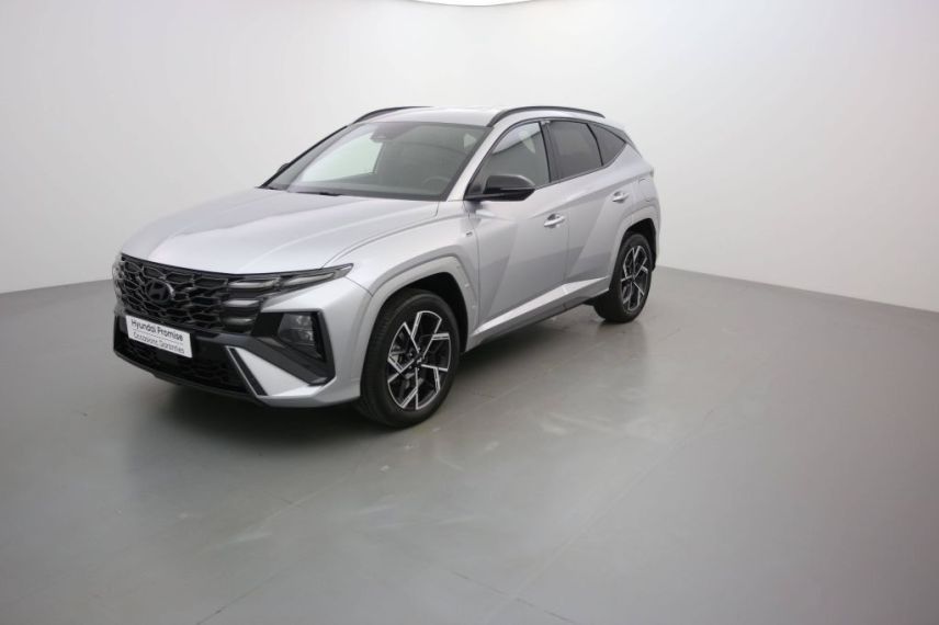 01150 : Stock constructeur - HYUNDAI TUCSON N Line Creative - TUCSON IV - Gris - Boîte automatique - Essence / Courant électrique