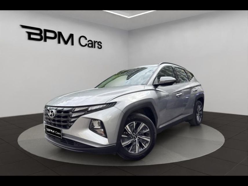 18230 : Hyundai Bourges - BPM Cars - HYUNDAI Tucson - Tucson - Shimmering Silver Métal - Traction - Hybride : Essence/Electrique
