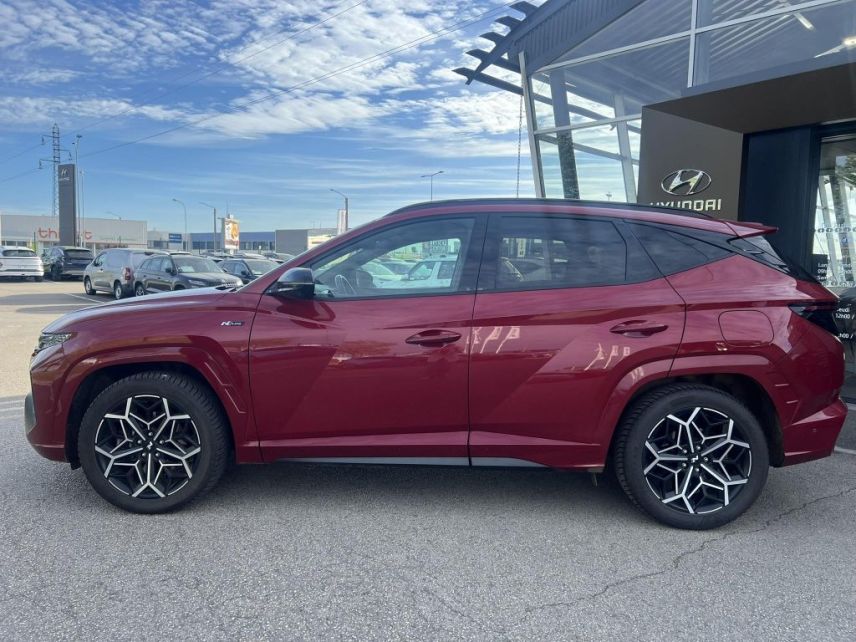 21300 : Hyundai Dijon - Privilège Automobiles - HYUNDAI TUCSON N Line Executive - TUCSON (10/2020-03/2024) - ROUGE FONCE - Automate sequentiel - Diesel