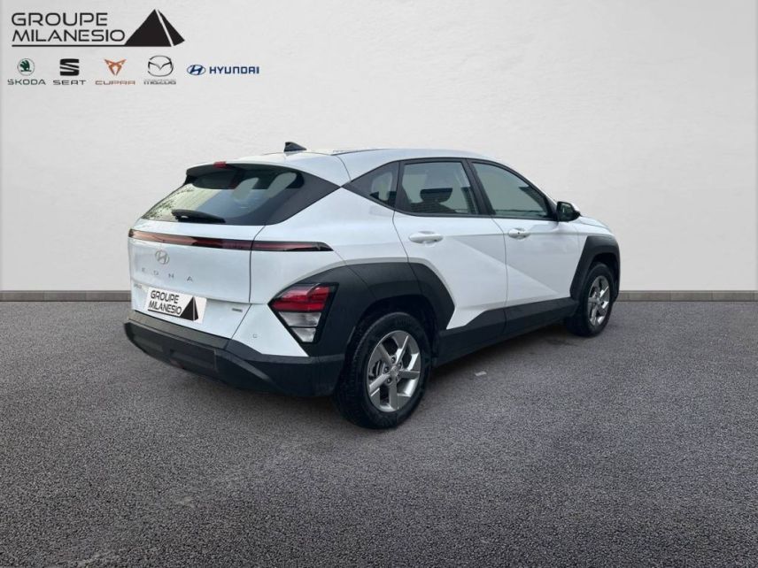 13290 : Hyundai Aix en Provence - Cap Milanesio - HYUNDAI KONA Intuitive - KONA II - Blanc - Automate sequentiel - Essence / Courant électrique