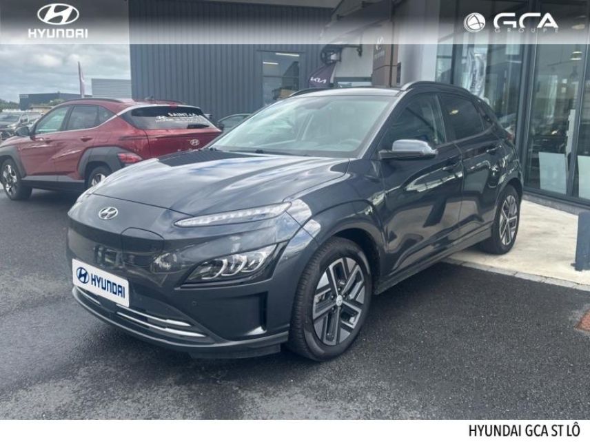 50000 : Hyundai Saint-Lô - GCA - HYUNDAI Kona - Kona - Dark Night Métal - Traction - Electrique