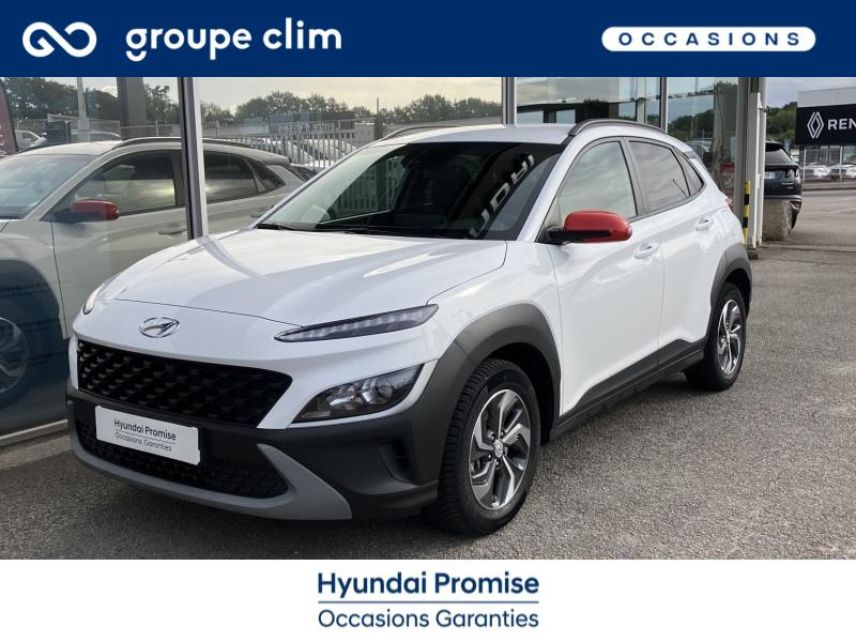 87280 : Hyundai - Groupe Clim - Limoges - HYUNDAI Kona - Kona - Atlas White - Traction - Hybride : Essence/Electrique