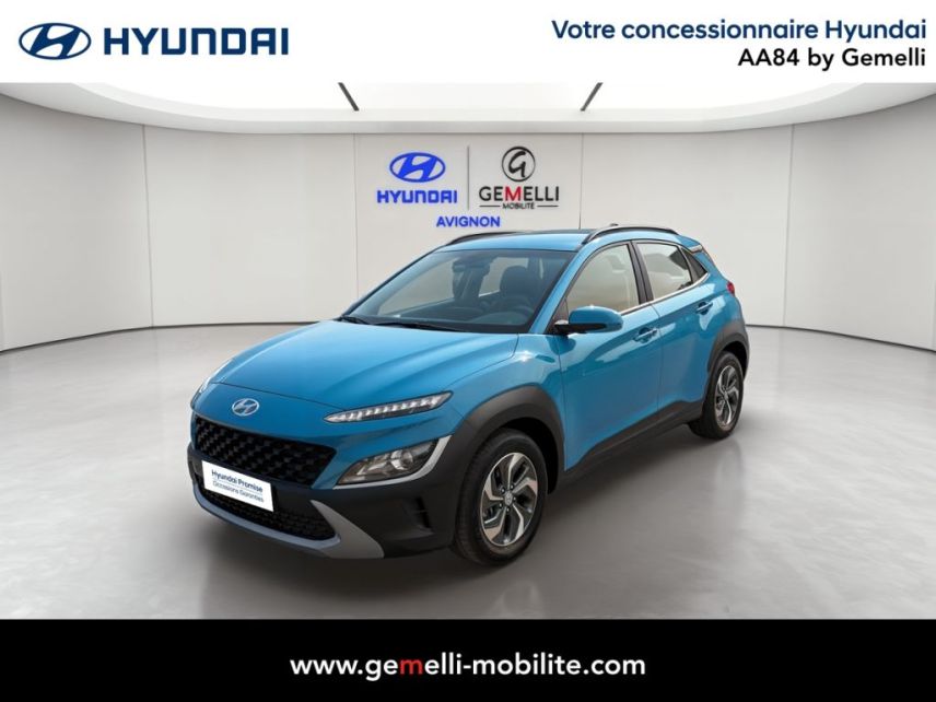 84130 : Hyundai Avignon - Actions Automobiles 84 - HYUNDAI KONA HYBRID Initia - KONA - Bleu - Automate sequentiel - Essence / Courant électrique