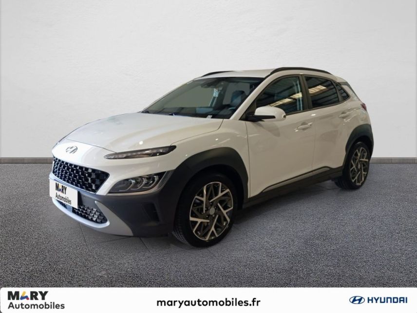 02100 : Hyundai Saint-Quentin - Mary Automobiles - HYUNDAI KONA HYBRID Executive - KONA - ATLAS WHITE - Automate sequentiel - Essence / Courant électrique