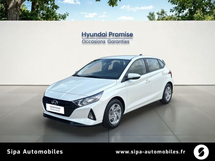 33110 : Hyundai Bordeaux Nord Le Bouscat - Sipa Automobiles - HYUNDAI i20 Initia - i20 (08/2023) - BLANC - Boîte manuelle - Essence sans plomb