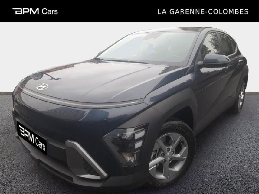 92250 : Hyundai La Garenne-Colombes - BPM Cars - HYUNDAI Kona - Kona - Denim Blue perlé métallisé - Traction - Hybride : Essence/Electrique